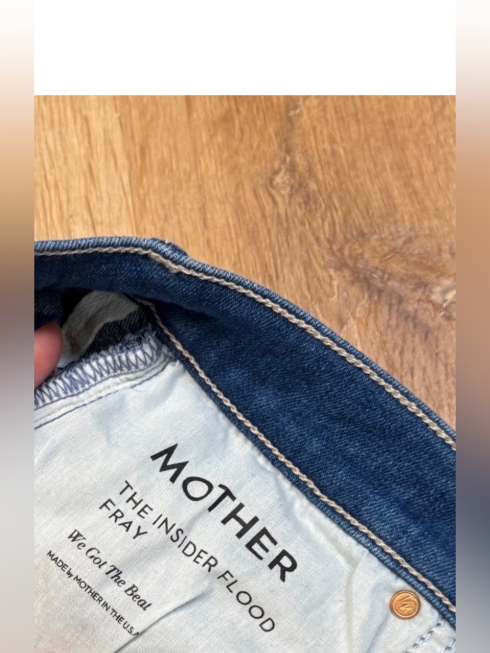 MOTHER The Insider Flood Fray, size 29 - Picture 7 of 8